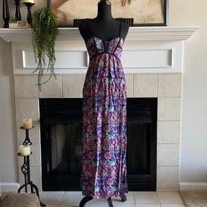Xhilaration Floral Maxi Dress